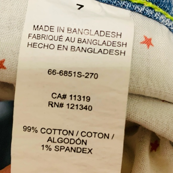 Garage Boot Cut jeans size 7 - Picture 5 of 6